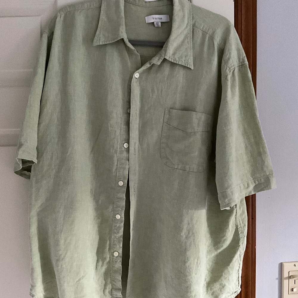 100% Linen Men's Shirt